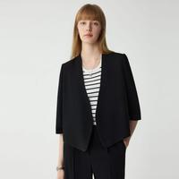 PRICH 经典轻奢高智感商务西装春季款短款V领通勤西服外套女