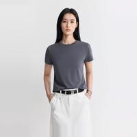 PRICH 简约基础款凉爽圆领短袖T恤2026夏新款休闲上衣女