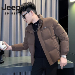 JEEP SPIRIT JEEPSPIRIT吉普冬季面包服男士外套加厚保暖棉袄宽松休闲立领棉衣