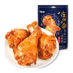 百草味 香卤小鸡腿浓香麻辣味鸡翅根休闲零食卤味小吃熟食