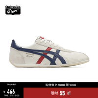 Onitsuka Tiger 透气轻便 女士运动鞋  白色/藏青色(1183B480-107) 通用 37