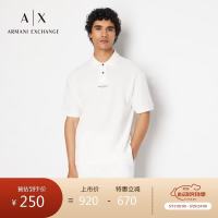 EMPORIO ARMANI 【宽松落肩】AX男装短袖POLO衫 时尚休闲