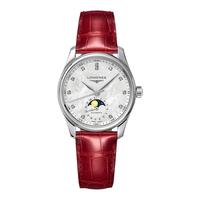 LONGINES 浪琴 新款浪琴Longines名匠系列女表 月相贝母盘机械手表L2.409.4.87.2