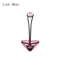 LADYALLURE LA 女士蕾丝挂脖内裤 LA-20241101