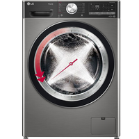 LG 小旋风系列10KG超薄家用洗衣机全自动速净洗蒸汽除菌FCW10Y4PA