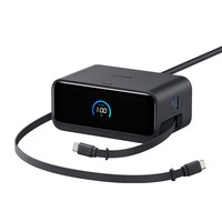 Anker 100W桌面充电站带伸缩数据线适配华为66W