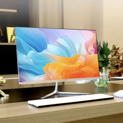 品牌一体机电脑23.8/27英寸新想超薄高清酷睿i5i7家用办公学习游戏台式机全套主机整机