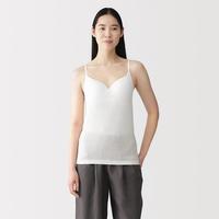 無印良品 MUJI 女式 莱赛尔 带罩杯吊带衫
