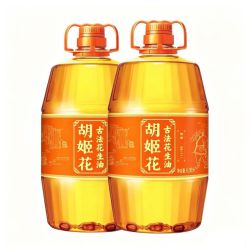 胡姬花 古法花生油一级压榨 6.08L*2桶
