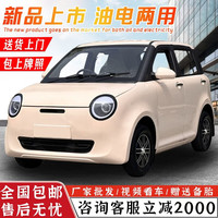 速豆 2026新款四轮车电动车家用新能源汽车油电两用老头乐成年人老年低速代步车接送孩