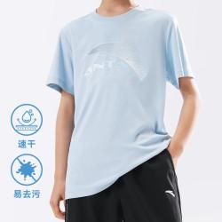 安踏 好洗T速干短袖儿童短袖t恤26新款男童短袖女童夏装安踏童装