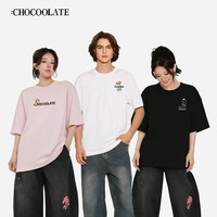 :CHOCOOLATE CHOCOOLATE美式潮牌小狗烫画短袖T恤组合3