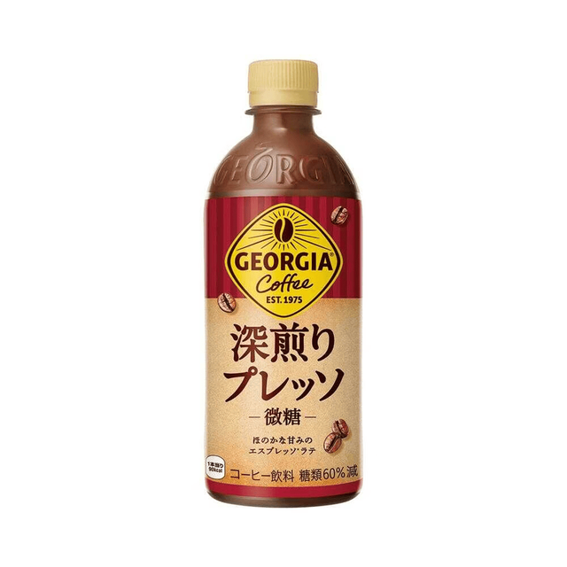可口可乐 乔治亚Georgia 微糖浓咖啡 500ml*24瓶 日本原装进口 整箱装 深度烘焙