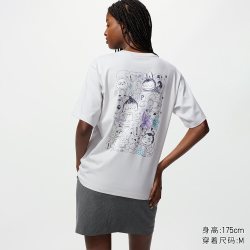  Uniqlo 优衣库 亲子UT泡泡玛特印花短袖T恤 UQ480672