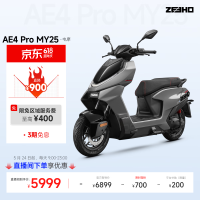 ZEEHO AE4 Pro MY25 电动摩托车 门店自提