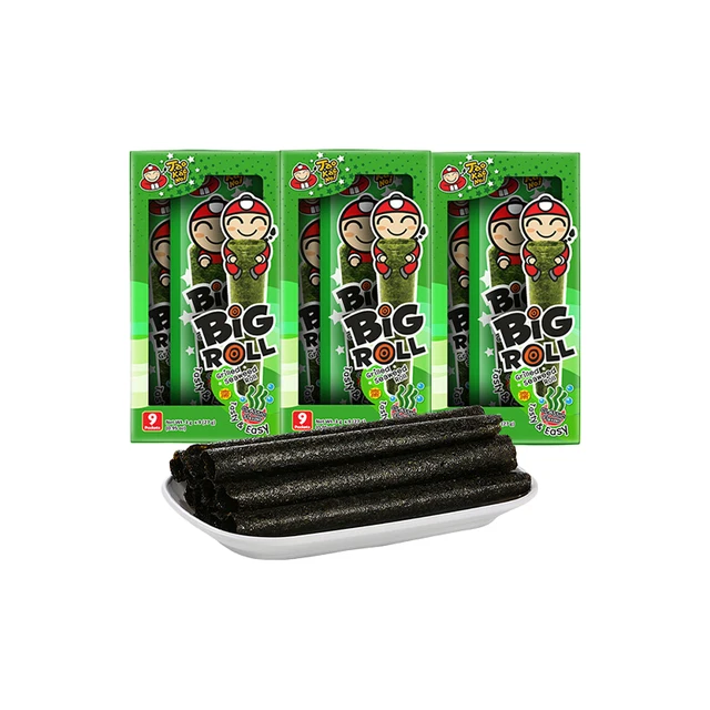 Tao Kae Noi 老板仔 烤海苔卷 原味 3g*9条