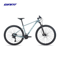 捷安特 XTC Classic气压避震可锁定前叉20速铝合金油压碟刹山地自行车 灰蓝 29×17 M 建议170-182cm