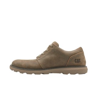 CAT卡特彼勒 牛皮耐磨 黑色 42码 商务休闲鞋