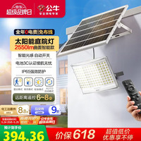 公牛 MG-B180C-AE 太阳能庭院灯 2550lm