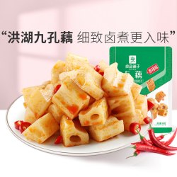 良品铺子 香辣卤藕藕丁辣味莲藕卤味特产休闲零食
