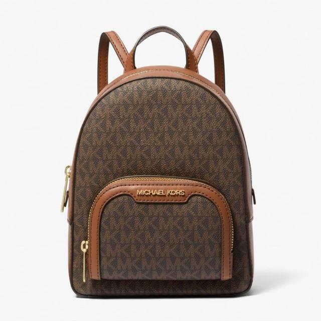 MICHAEL KORS 女士双肩包 Jaycee 时尚复古轻便超小型签名款Logo