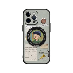 昂英 ANGYING × 梵高书信适用iPhone17Promax手机壳新款ip15磁吸带支架苹果16Pro保护套支点14复古女13pm全包Ho5