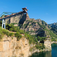 拒马乐园上山索道+鬼屋+时光隧道+海盗船+桑巴球+八渡高山漂流