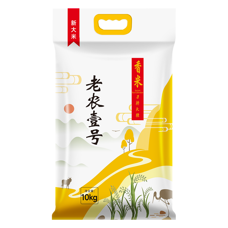 东北老农 老农壹号大米 软糯 10kg