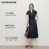 红袖 复古水洗 女士连衣裙