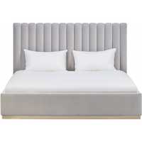 Markor Furnishings/美克·美家 软包 床 床头柜 装饰柜 1.5米粉床( 含床板床架条),1.8米粉床(含床板床架条),1.5米灰床(含床板床架条),1.8米灰床(含床板床架条),灰色床头柜,白色床头柜 其他