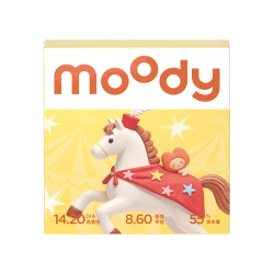 moody 彩色隐形眼镜 琥珀石pro 0度 10片装