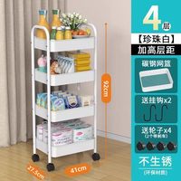 炊工匠 加厚碳钢 小推车置物架
