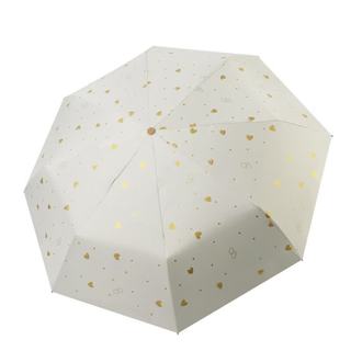 海屿 自动16骨加固抗风 月光白 晴雨伞
