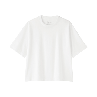 無印良品 MUJI 凉感 女士T恤 白色 L