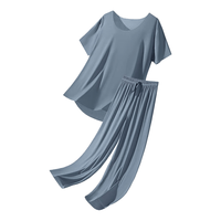 FENTENGCARE/芬腾可安 透气 女士睡衣套装 灰蓝 2XL 【110-125斤】