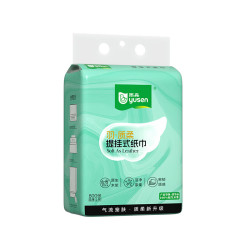 雨森 羽质柔提挂悬挂抽纸面巾纸卫生纸厕纸餐巾纸800张/提