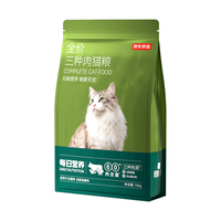 京东京造 全价3种肉0谷物猫粮 10kg