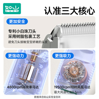  LUSN/如山 自动吸发 婴儿理发器