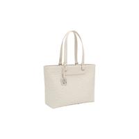 Armani Exchange U6208 压花托特包 米白色 女士手提包