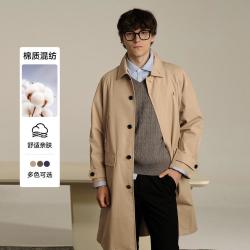 TEENIE WEENIE 小熊 女士风衣 复古中长款外套