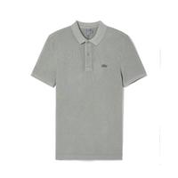 LACOSTE 法国鳄鱼男装纯色商务休闲上衣男士棉质短袖Polo衫男款百搭