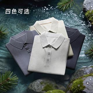 威可多 男士短袖Polo衫 新米白 M