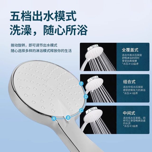 科勒 30251T 驰雨多功能手持花洒