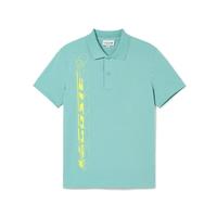 LACOSTE 法国鳄鱼男装运动休闲舒适正肩短袖T恤POLO衫男潮流男士上衣
