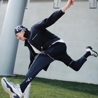 速写 江南布衣男装丨夏九分裤时尚宽松工装男士休闲裤