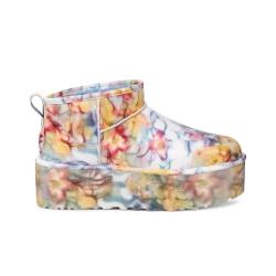 UGG 春秋男女同款合作款厚底靴1170171浅蓝花色