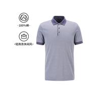 BOSS 男士纯色短袖Polo衫