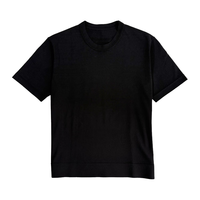 京东京造 Coolmax凉感 男士POLO衫 黑色 M
