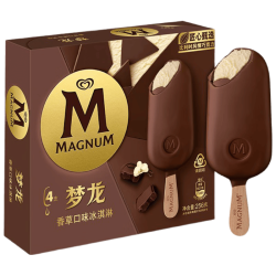 梦龙 香草口味冰淇淋 64g*4支