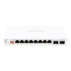 华硕 QG-U1080 双万兆+8个2.5G口 交换机
